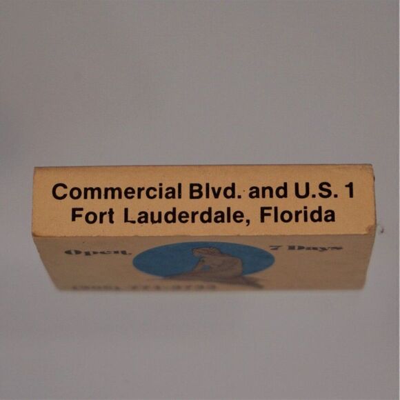 Thors Royal Danish Restaurant Matchbox FL Vintage Pocketbox Diamond Match Co - Picture 3 of 5